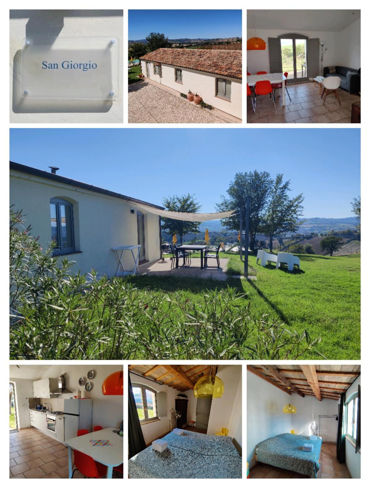 Rustico Del Bozzo Guest House Castelleone di Suasa Ngoại thất bức ảnh