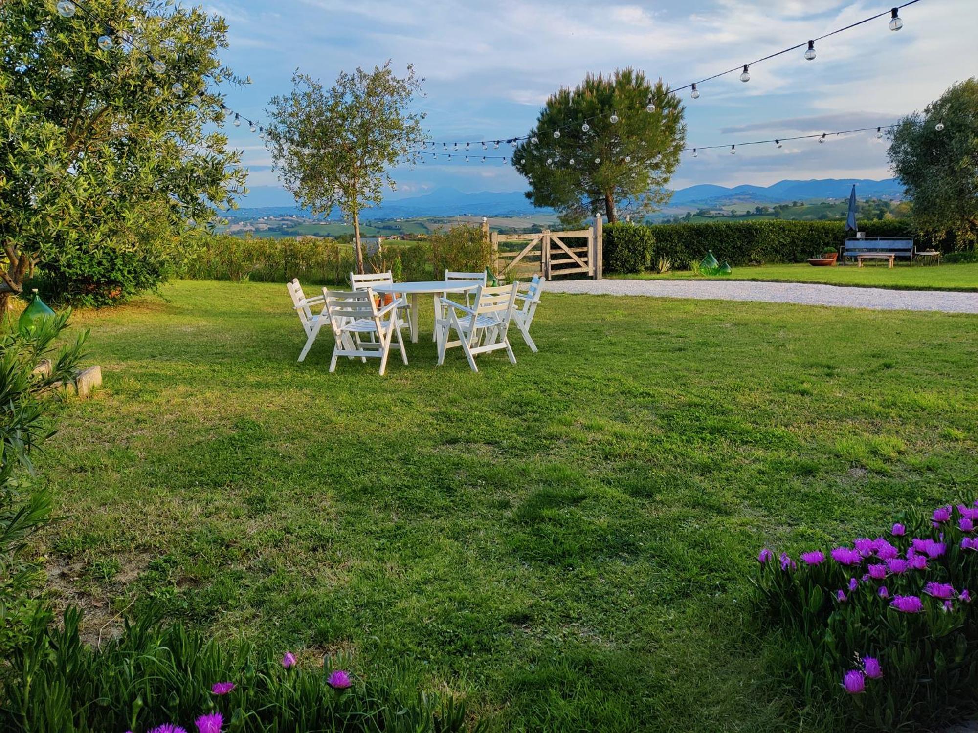 Rustico Del Bozzo Guest House Castelleone di Suasa Ngoại thất bức ảnh